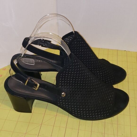 Stuart Weitzman peep toe heels - Picture 1 of 6